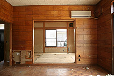 リフォーム前和室方向の写真